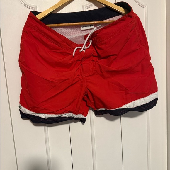 Lacoste RED  Mesh Shorts - Picture 3 of 4